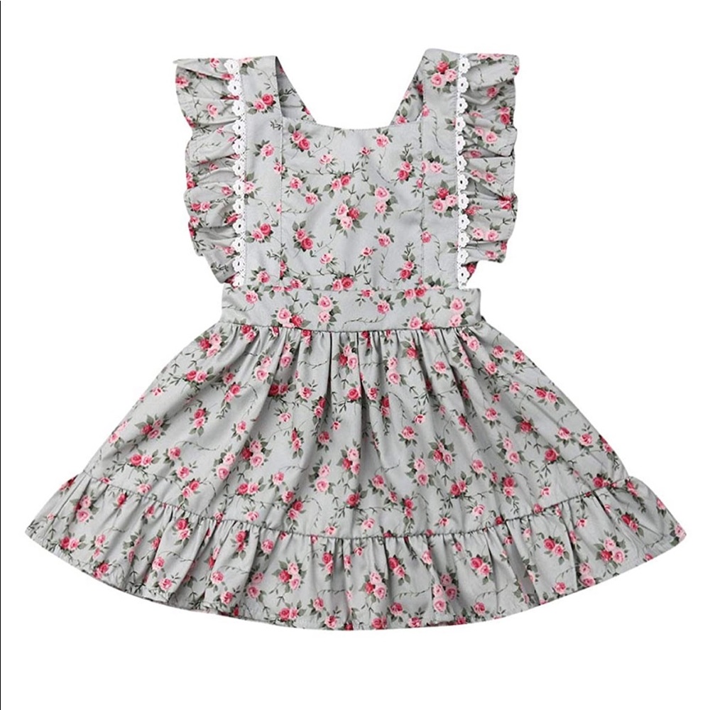 Floral Pinafore